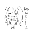 立つのもだるいけど話はしたい。（個別スタンプ：38）