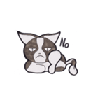 Kitty Hate Smile（個別スタンプ：6）