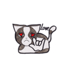 Kitty Hate Smile（個別スタンプ：7）