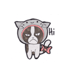 Kitty Hate Smile（個別スタンプ：15）