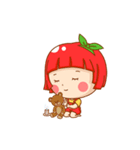 Apple MeiMei (EN)（個別スタンプ：1）