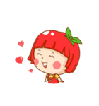 Apple MeiMei (EN)（個別スタンプ：3）