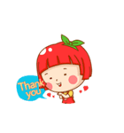 Apple MeiMei (EN)（個別スタンプ：7）