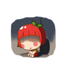 Apple MeiMei (EN)（個別スタンプ：17）