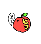りんごスタンプ（個別スタンプ：9）