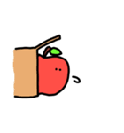 りんごスタンプ（個別スタンプ：19）