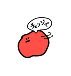 りんごスタンプ（個別スタンプ：24）