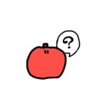 りんごスタンプ（個別スタンプ：37）