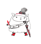 Hipstersheep（個別スタンプ：12）