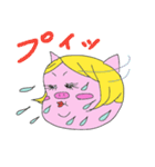 Heavy sweater pig Akina（個別スタンプ：10）