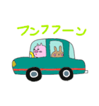 Heavy sweater pig Akina（個別スタンプ：16）