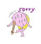 Heavy sweater pig Akina（個別スタンプ：17）