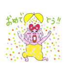 Heavy sweater pig Akina（個別スタンプ：28）