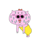 Heavy sweater pig Akina（個別スタンプ：31）