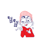 Mr. Glasses Boy（個別スタンプ：4）