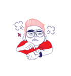 Mr. Glasses Boy（個別スタンプ：12）