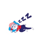 Mr. Glasses Boy（個別スタンプ：24）