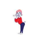 Mr. Glasses Boy（個別スタンプ：33）