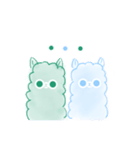 Doodle Alpaca 2 (Friends)（個別スタンプ：3）