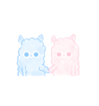 Doodle Alpaca 2 (Friends)（個別スタンプ：7）