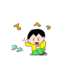 メガネっこの日常（個別スタンプ：4）