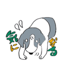 Happy cute colors animals（個別スタンプ：6）