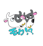 Happy cute colors animals（個別スタンプ：31）