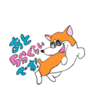 Happy cute colors animals（個別スタンプ：32）