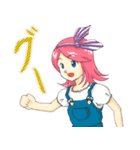 「赤石夕子」のイラスト（個別スタンプ：1）