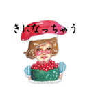 かわいい女の子たちスタンプ（個別スタンプ：16）