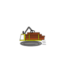 陽気なきこり 1.6（個別スタンプ：7）