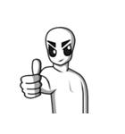 Mr.White man（個別スタンプ：2）