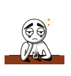 Mr.White man（個別スタンプ：27）