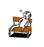 Mr.White man（個別スタンプ：30）