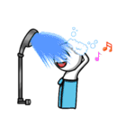 Mr.White man（個別スタンプ：34）