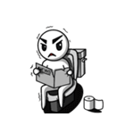 Mr.White man（個別スタンプ：37）