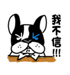 POKE (Boston Terrier )（個別スタンプ：15）