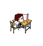 school life.（個別スタンプ：6）