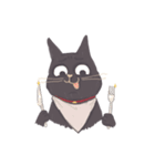 Nina and the cat（個別スタンプ：21）