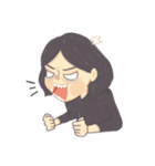 Nina and the cat（個別スタンプ：29）