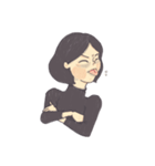 Nina and the cat（個別スタンプ：31）