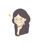 Nina and the cat（個別スタンプ：37）