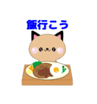 ハッピーキャットのお出かけしよう（個別スタンプ：6）