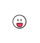 [0] 顔表情ステッカー（個別スタンプ：2）