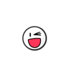 [0] 顔表情ステッカー（個別スタンプ：6）