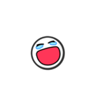 [0] 顔表情ステッカー（個別スタンプ：8）