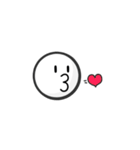 [0] 顔表情ステッカー（個別スタンプ：20）