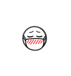 [0] 顔表情ステッカー（個別スタンプ：33）