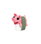 Rosa the Pig loves food（個別スタンプ：1）