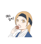 Cynical master SeonBi ＆ lively pupil（個別スタンプ：11）